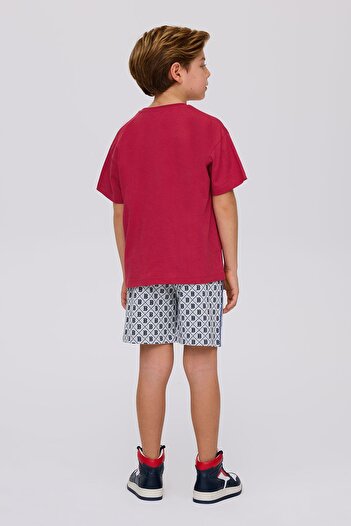 Beverly Hills Polo Club BG Store Erkek Çocuk Kırmızı Tshirt