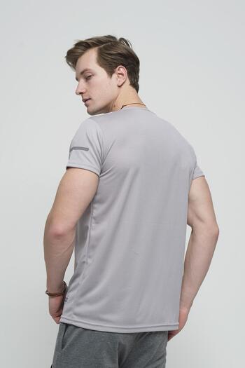 Oksit Cappi Mikro Polyester Slim Fit Performans Antrenman Sporcu Erkek Tshirt