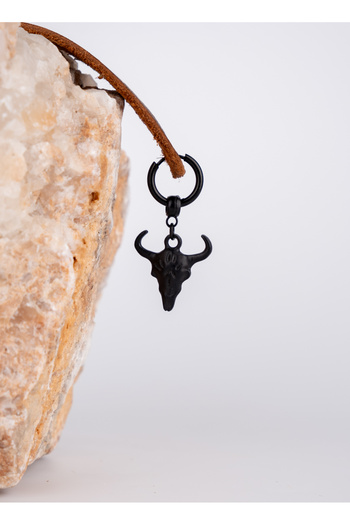 Piercing Market Steel & Silver Unisex Men's Earrings - Steel Dangle, No Rusting Blackening