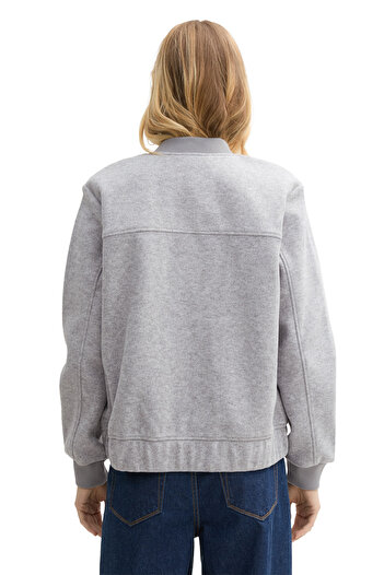 Tom Tailor Denim Scuba Bomber Collar Jacket