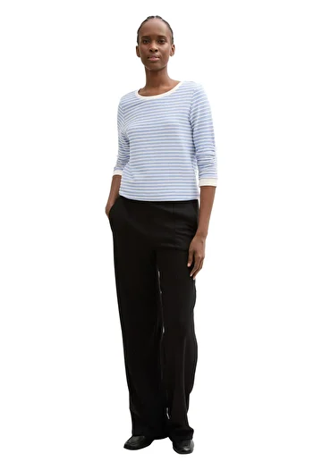 Tom Tailor Denim hanorac jacquard cu dungi