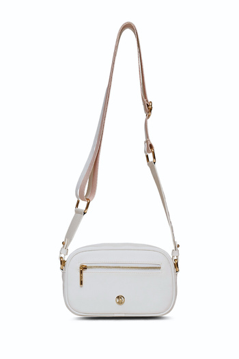 U.S. Polo Assn. Us25137 Model Alb Geantă Messenger Femei