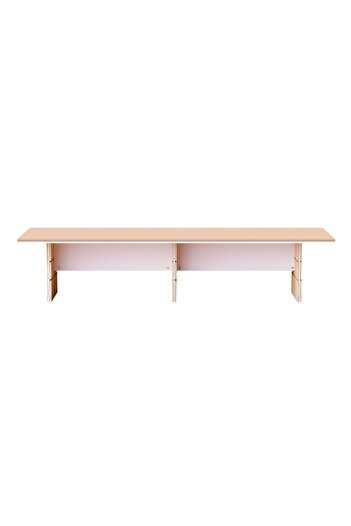 Mahmayi Zelda Conference Table | Office Conference cum Meeting Table, Oak_360cm