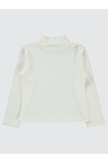 Pierre Cardin 10-12 Years Girl's Ecru Sweatshirt