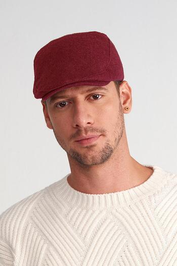 Külah Men's Wool Flat Cap Beanies Peaky Blinders Hat