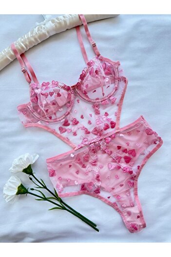 Feruzdesign Φορμάκι Shay Pink Underwire