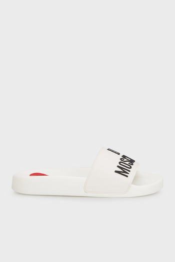 Love Moschino Тапочки з логотипом: TERLİK JA28052G1MI14100