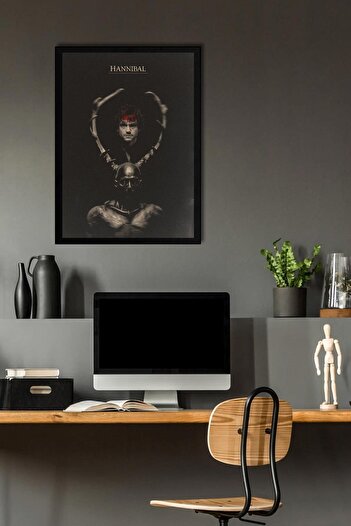 Saturn Pictură înrămată Hannibal - Poster de afiș de serie