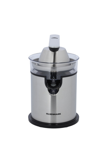 Olsenmark Citrus Juicer, Stainless Steel Cone Cylinder | 2 Cones | Aluminium Die-Casting Handle