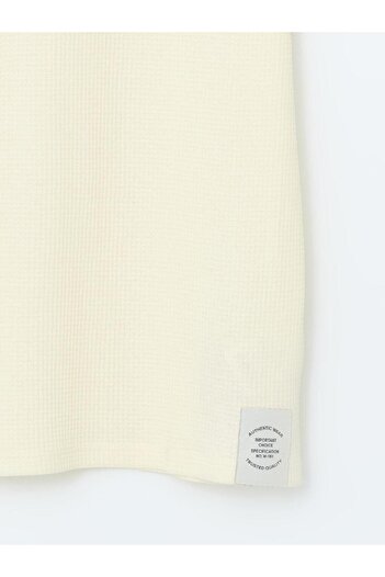 LC Waikiki Lcw Kids Crew Neck Textured Boys T-Shirt