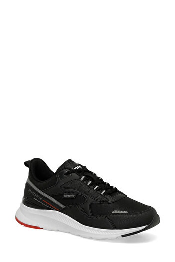 Kinetix 4W,Santos Pu 4P Black Men's Sneakers