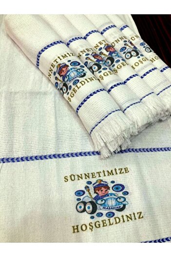 yörük tuhafiye Circumcision Towel, Car Towel, Convoy Towel 12 Pack, Circumcision Henna, Wedding Towel as Gift