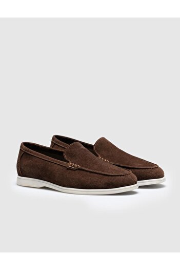 Cabani Ανδρικά παπούτσια Casual Suede - Γνήσιο Δερμάτινο Καφέ