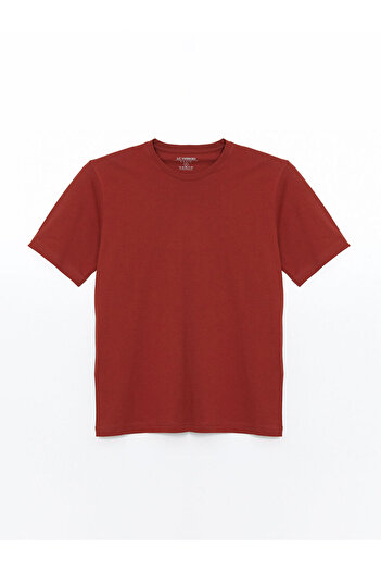 LC Waikiki Ανδρικό T-Shirt LCW Crew Neck χτενισμένο βαμβακερό