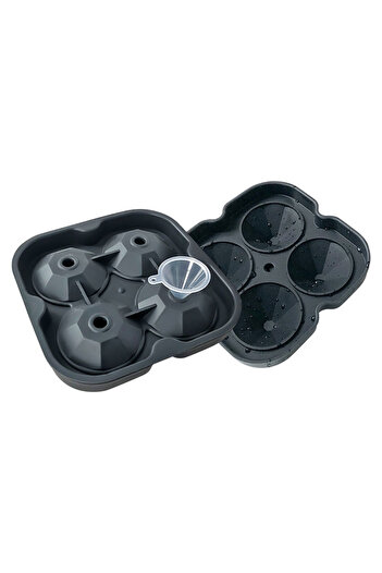 Generic Ice mold 4pcs diamond shape