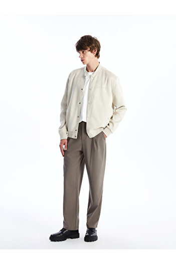 LC Waikiki Xside Standard Fit College Collar Men's Bomber Coat