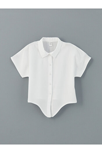 LC Waikiki Short Sleeve Basic Girl's Shirt (S5)