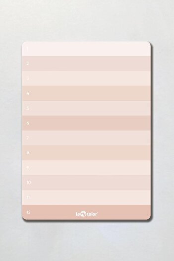 STOREMAX Polysight Numbered Planner Block Trendzap 467437
