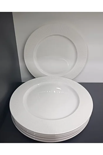 Güral GÜRAL PORCELAIN GRANDE 6-PIECE 28 CM SERVICE PLATE