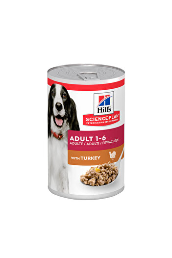 Hill's HILLS SCIENCE PLAN DOG WET FOOD FOR ADULT WITH TURKEY 370 G