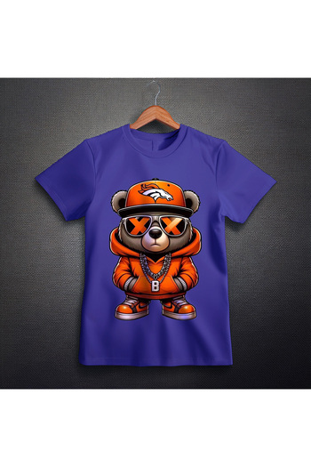 Ozzy Unisex Teddy Bear Pattern 1 Digital Printed Tshirt
