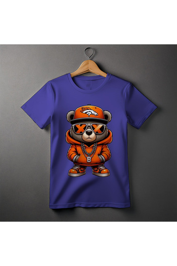 Ozzy Unisex Teddy Bear Pattern 1 Digital Printed Tshirt
