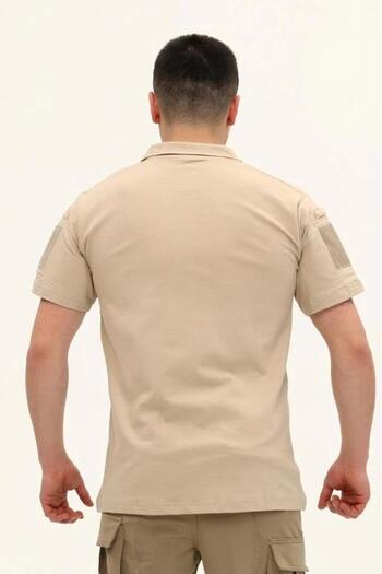 SINGLE SWORD Regular Fit Polo Yaka Kısa Kollu Erkek Tişört