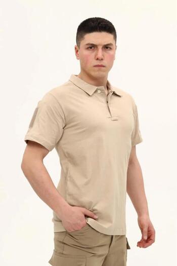 SINGLE SWORD Regular Fit Polo Yaka Kısa Kollu Erkek Tişört
