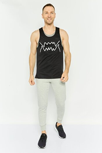 Puma Men Sportswear Fit Sleeveless Training Vests, Black