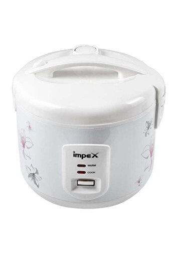 İMPEX Electric Rice Cooker Rc 2803 - 1.8l 700w Kitchen Cooking, White