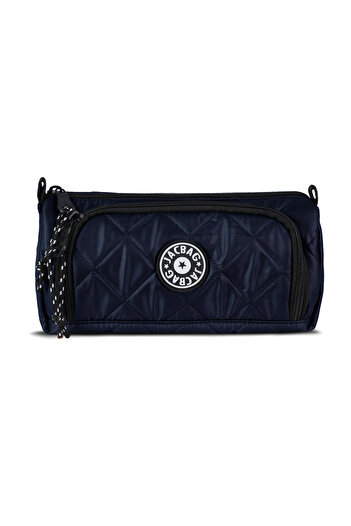 Jacbag Prime XL Soft-Double Compartment Quilted Pencil Case
