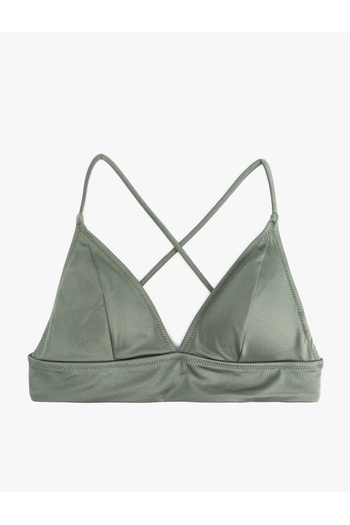 Koton Μπλουζάκι μπικίνι Bralette με δεμένο λουράκι στην πλάτη