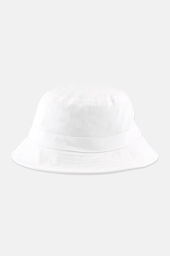 Champion Women Brand Logo Bucket Hats, White