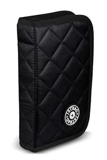 Jacbag Cover Soft-Hard Cover Quilted Pencil Case with Bookmark