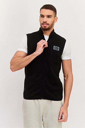 Hurley Men Sportswear Fit Sleeveless Training Vests, Black