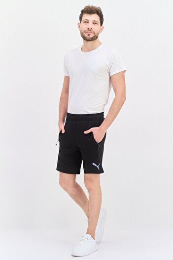 Puma Men Sportswear Fit 8 Inseam Running Shorts, Black