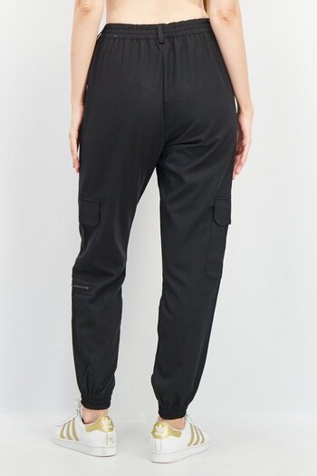 adidas Women Sportswear Fit Brand Logo Training Pants, Black