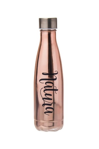 HIC 580ml Bronze Glass Water Bottle