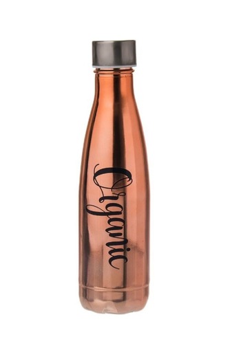 HIC 580ml Bronze Glass Water Bottle