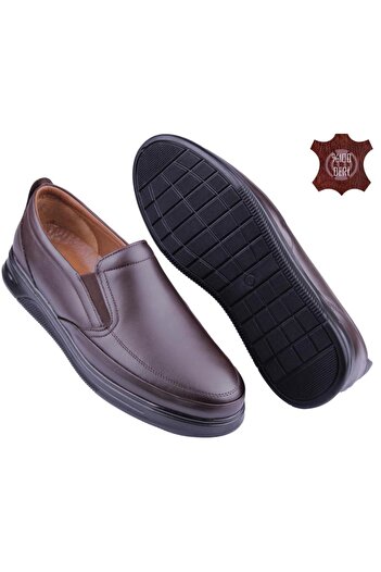 DETECTOR 100% Genuine Leather Orthopedic Ultra Soft Comfortable Flexible Casual Men's Shoes