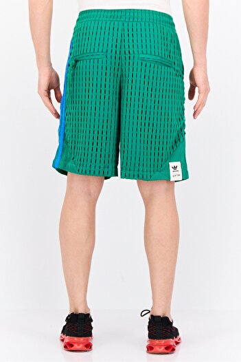 adidas Men Sportswear Fit Training Shorts, Green Combo