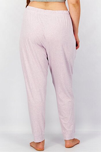 Tchibo Women Relax Fit Heather Trouser, Purple