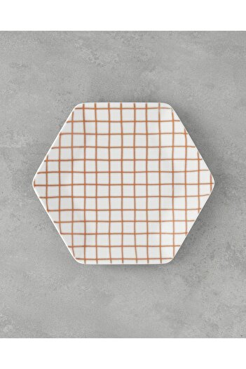 STOREMAX Goldwhirl Cella Serving Plate 23 cm Orange Trendflash 467437