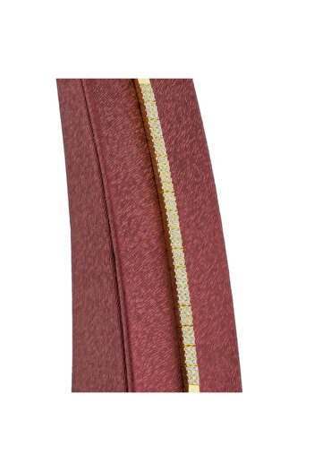 Moda Gümüş 925 Ayar Gümüş Zirkon Taşlı Gümüş Su Yolu Set - Kolye, Bileklik, Küpe, Yüzük