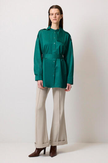 Touché Privé Relax Fit Shirt with Epaulettes