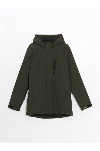 LC Waikiki Ανδρικό παλτό με κουκούλα LCWAIKIKI Classic Standard Fit