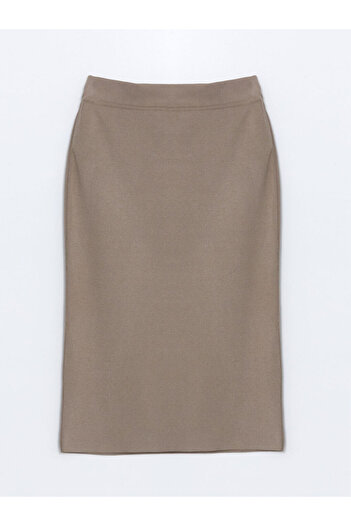 LC Waikiki Lcwaikiki Classic Women's Knitwear Skirt with Elastic Waist