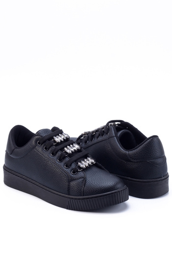 Johns Athletic Черни дамски маратонки Stoned 7215