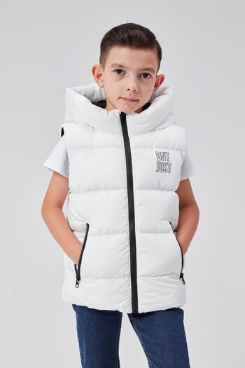 Benittokids Boy's Inflatable Vest with Hood 51311