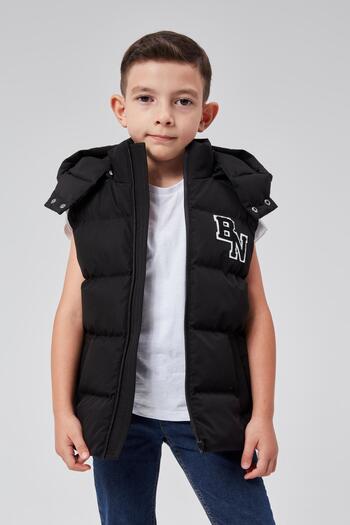 Benittokids Hooded Boy Inflatable Vest 51310